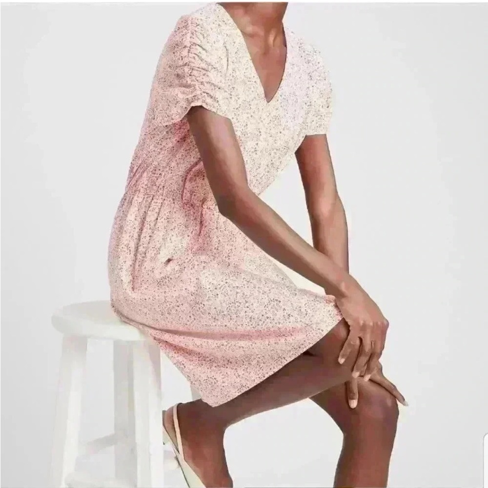 Banana Republic Pink Floral Dress